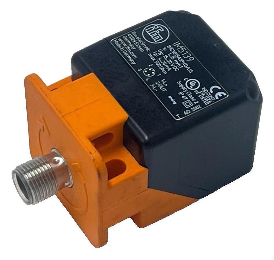 IFM IM5139 Inductive Proximity Sensor - 4-20mA Analog & IO-Link NSNP