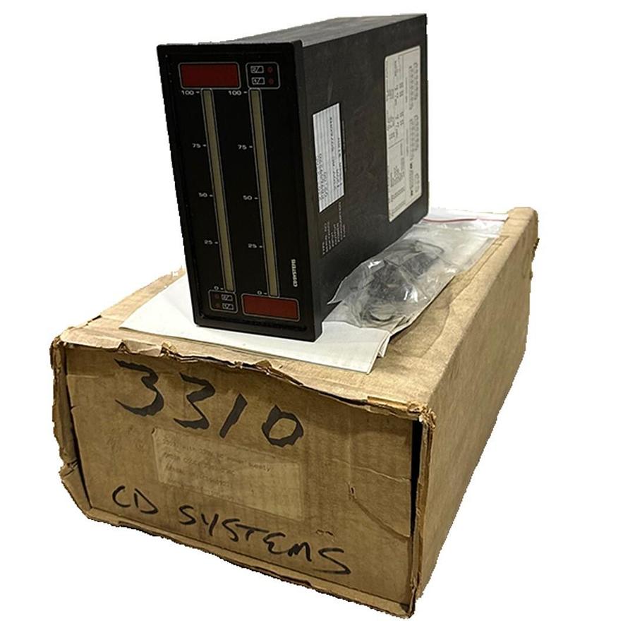 Used NEW CD SYSTEMS 2303-23AC / 230323AC BAR-GRAPH PANEL METER WITH POWER SUPPLY 2303