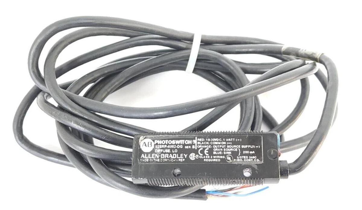 Used ALLEN BRADLEY 42SRP-6002-DG PHOTOSWITCH SER. B
