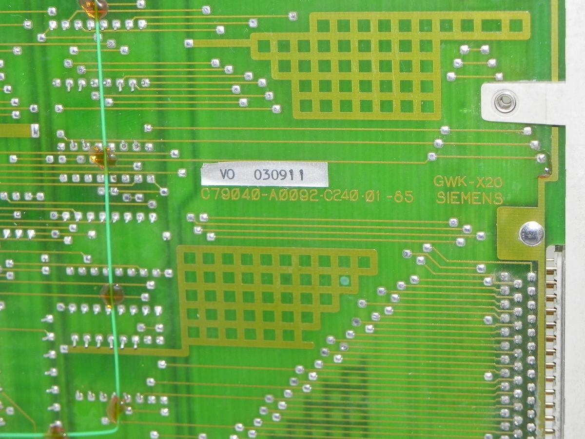 Used SIEMENS 6ES5310-3AB11 INTERFACE MODULE 6ES5-310-3AB11, C79040-A0092-C240-01-85