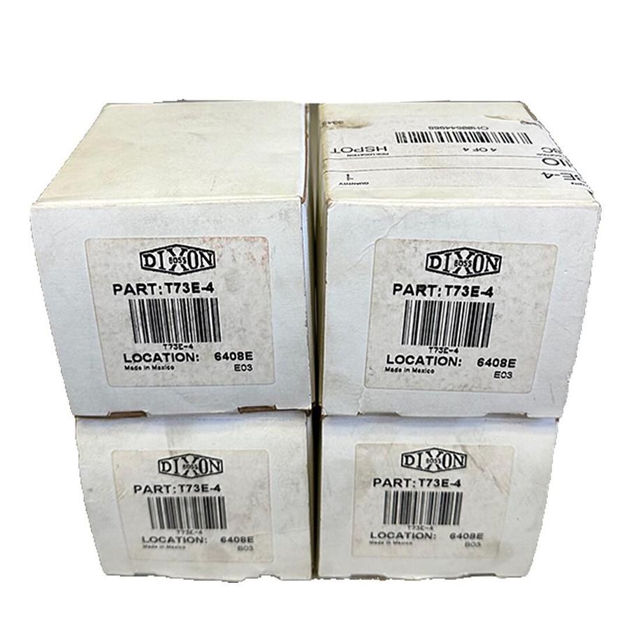 Used 4 NEW NORGREN DIXON T73E-4 / T73E4 1/2'' SERIES 1 3-WAY SHUT OFF VALVES