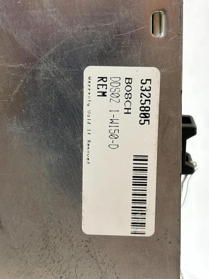 Used Indramat DDS 2.1-W150-D Digital Servo Drive Code 61 Ground Fault Parts Core