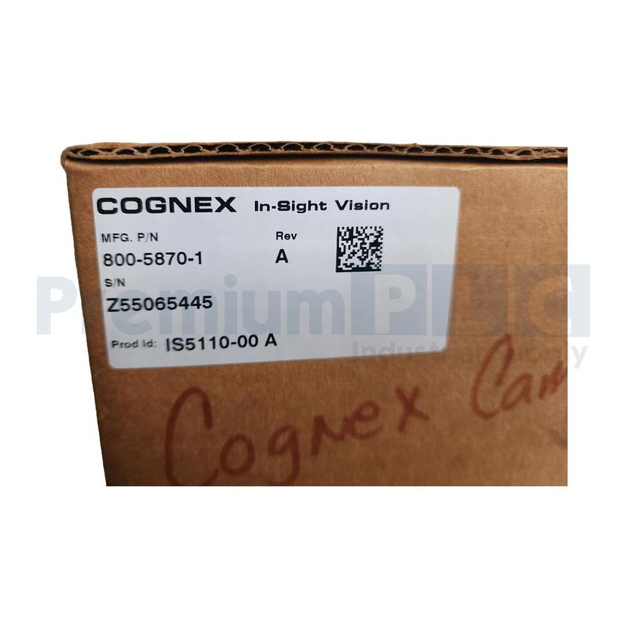 Used NEW COGNEX IS5110-00 Rev. A In-Sight 00 A VISION 51x0E PROCESSOR 800-5870-1 /A