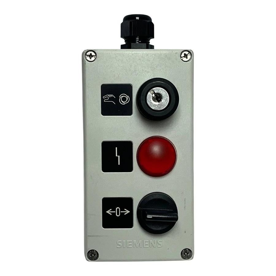 Siemens SIRIUS 3SF5813-0AZ AS-Interface 3-Button Control Station Enclosure AS-i