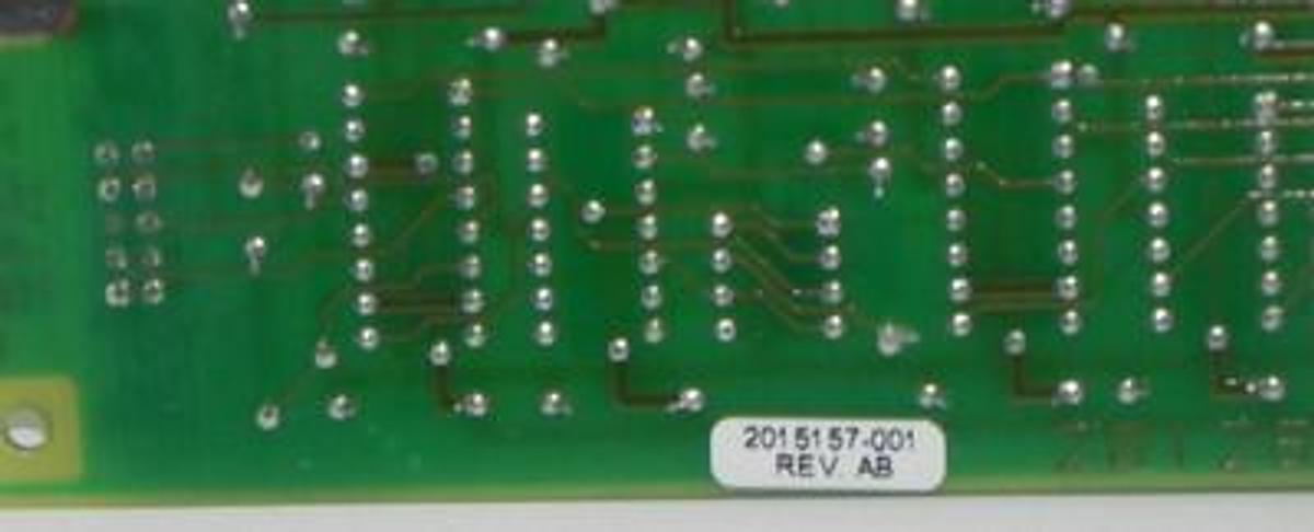 Used AA INC 2012803-004 CIRCUIT CARD REV. AU, 2015157-001 REV. AB