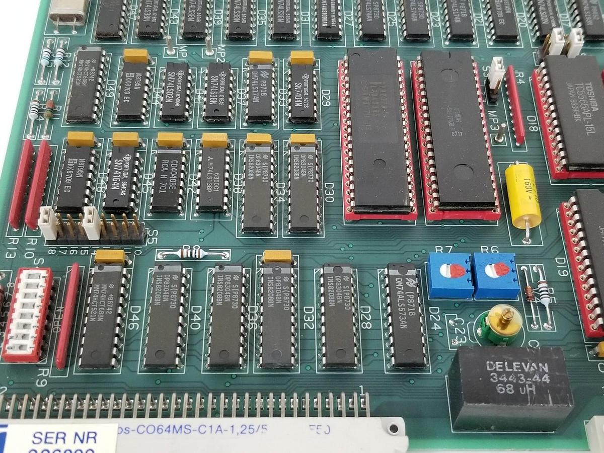 Used ABB / STROMBERG FDC86-CONT FLOPPY DISK CONTROLLER 57770163 5761168-5C MT746
