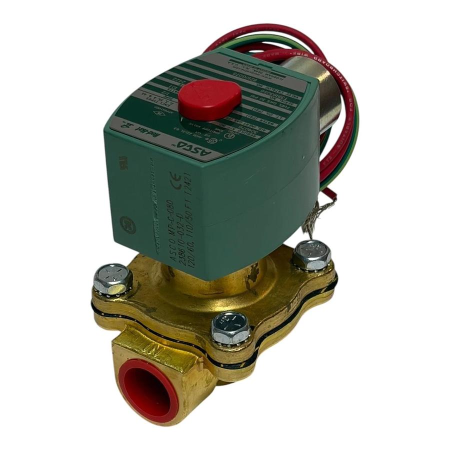 ASCO RedHat 8210G075 2-Way Normally Closed 1/2" NPT Gas Solenoid Valve 120VAC