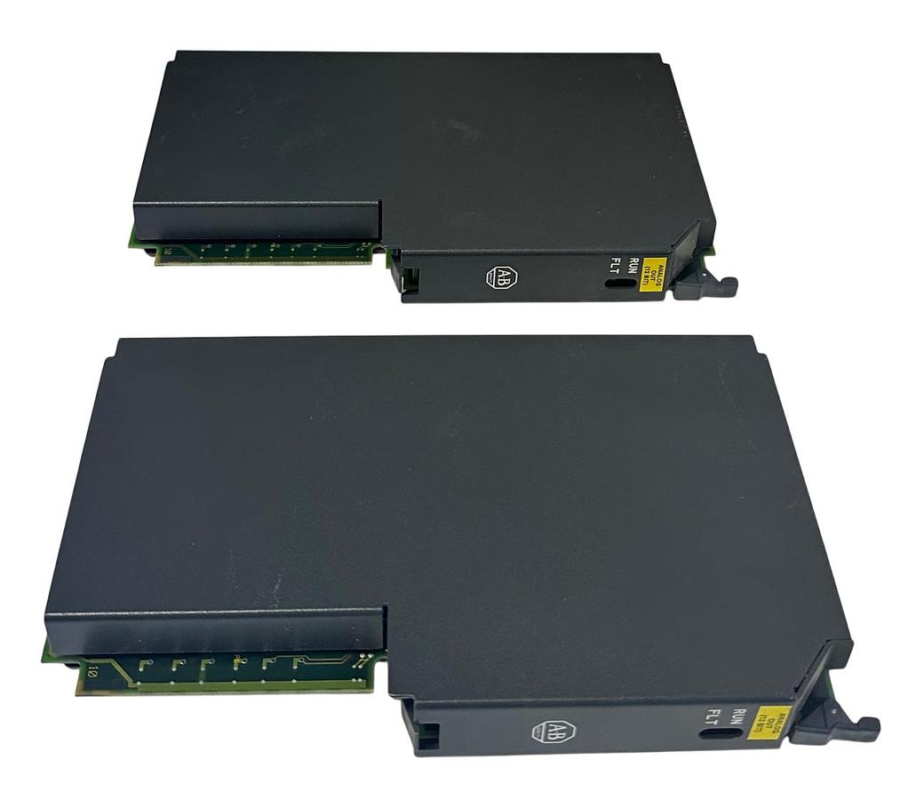 Used 2 ALLEN BRADLEY 1771-OFE2 /B PLC-5 ANALOG OUTPUT MODULES 4-PT 5VDC USNP