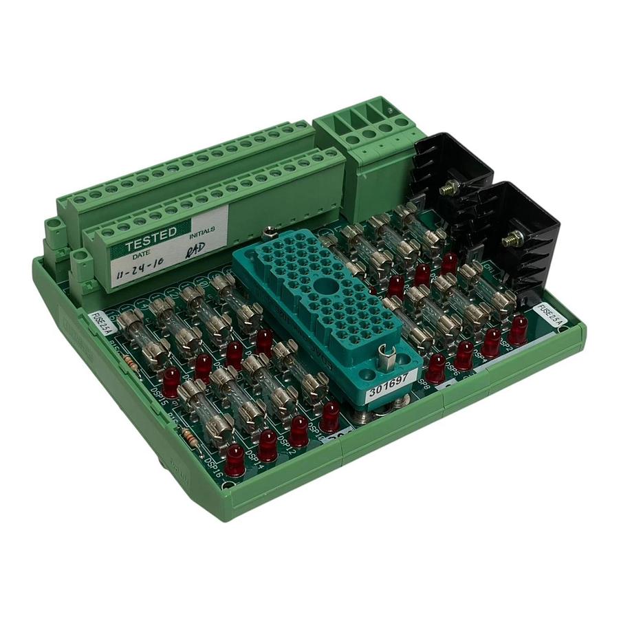 Triconex 9662-610 Phoenix Contact 3000520-380 Rev B Termination Panel NEW