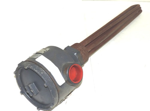 Used CHROMALOX ARMTO-3155E2T2VWXX IMMERSION HEATER, 160V, 3YPH, 1.5KW