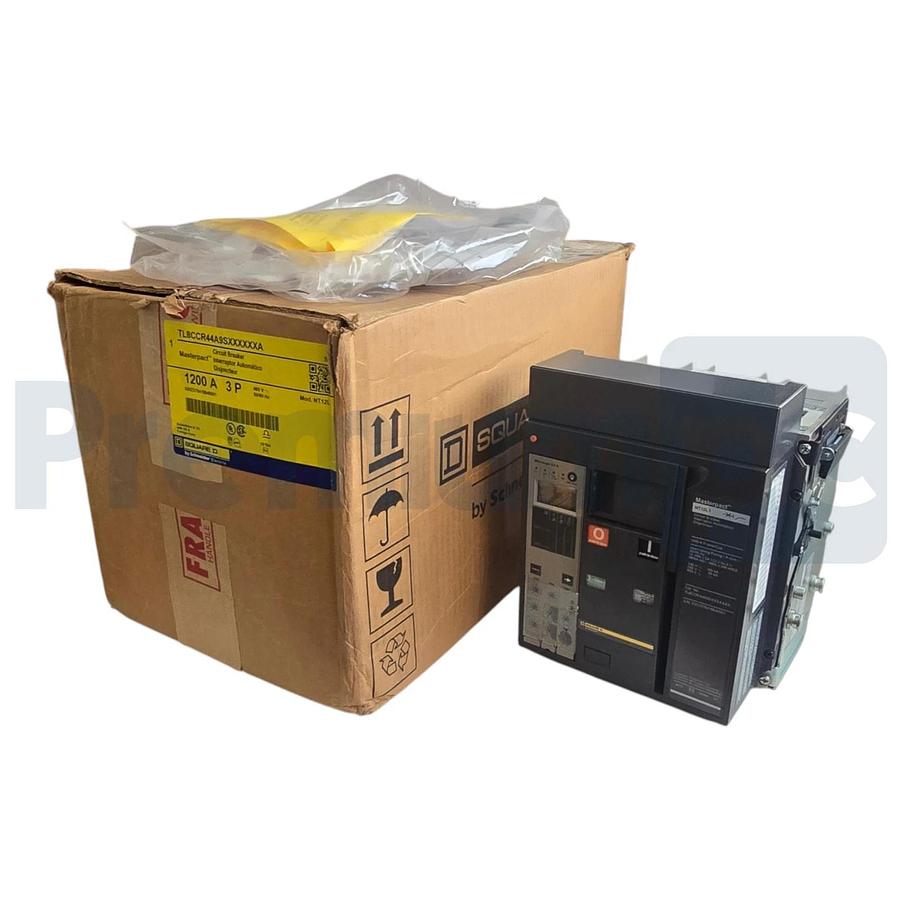 Square D TL8CCR44A9SXXXXXA Masterpact NT Circuit Breaker NT12L1 1200A 3P 480V