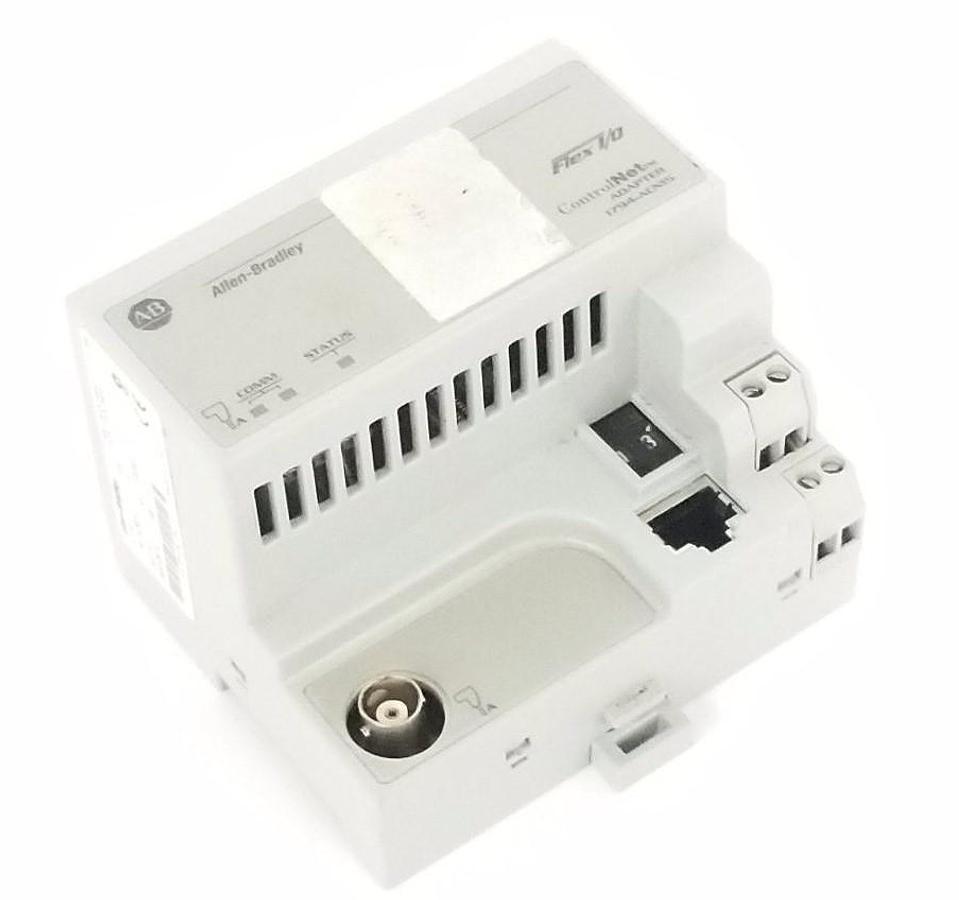 Used ALLEN BRADLEY 1794-ACN15 SER. C REV. A01 F/W REV. 4.3 FLEX I/O ADAPTER