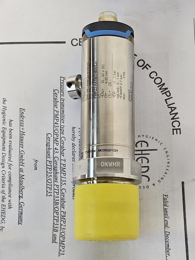 NIB ENDRESS + HAUSER CERABAR PMP23 PRESSURE TRANSMITTER PMP23-41W3/0