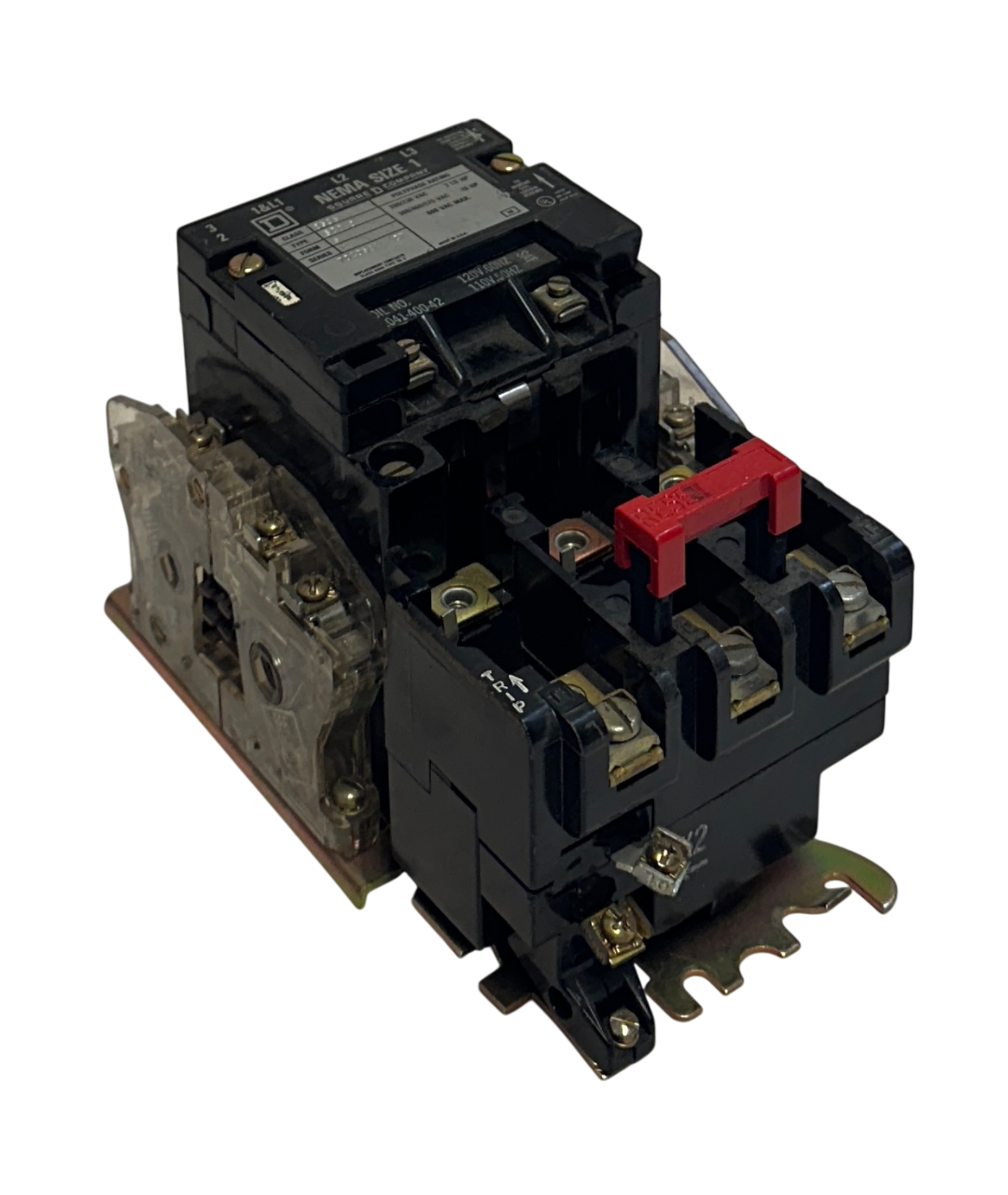 Used SQUARE D 8536-SCO-3 / 8536SCO3 NEMA SIZE 1 MAGNETIC STARTER FORM S SERIES A USNP