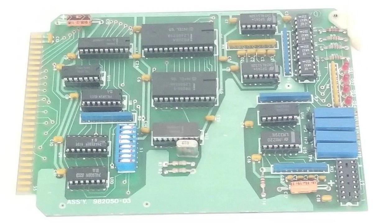Used CHESHIRE 852076 REV. 2 CIRCUIT BOARD 982050-03