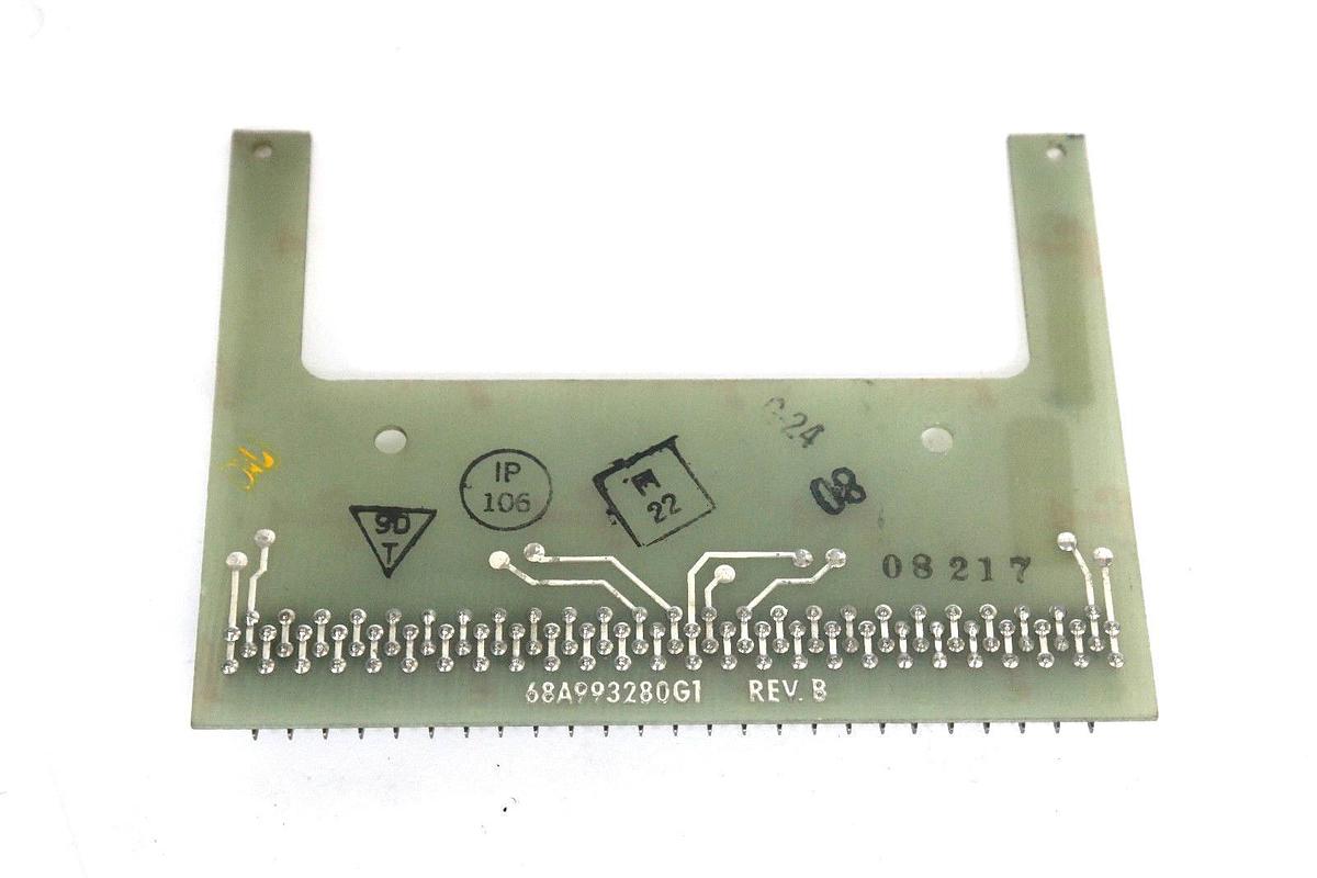 Used GENERAL ELECTRIC PWB 68A993282 CONNECTOR CARD REV A, 68A993280G1 259A7767G86L084