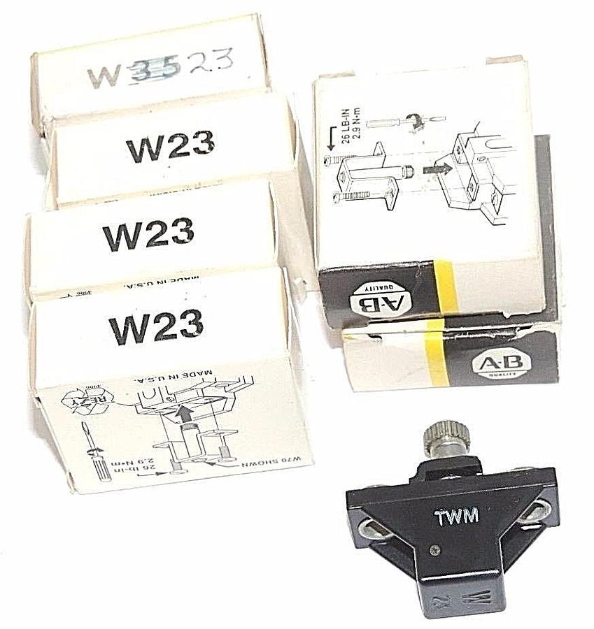 Used LOT OF 6 NIB ALLEN BRADLEY W23 HEATER ELEMENTS