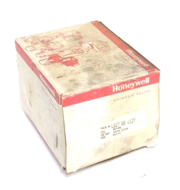 NIB HONEYWELL SKINNER LB27BB6127 SOLENOID VALVE W/ AP3-A46 COIL, LB27-BB-6127