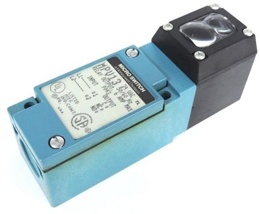 Used HONEYWELL MICRO SWITCH MPP1-8813 POLAR SCANNING HEAD W/ MPV13 PHOTOELECTRIC BODY