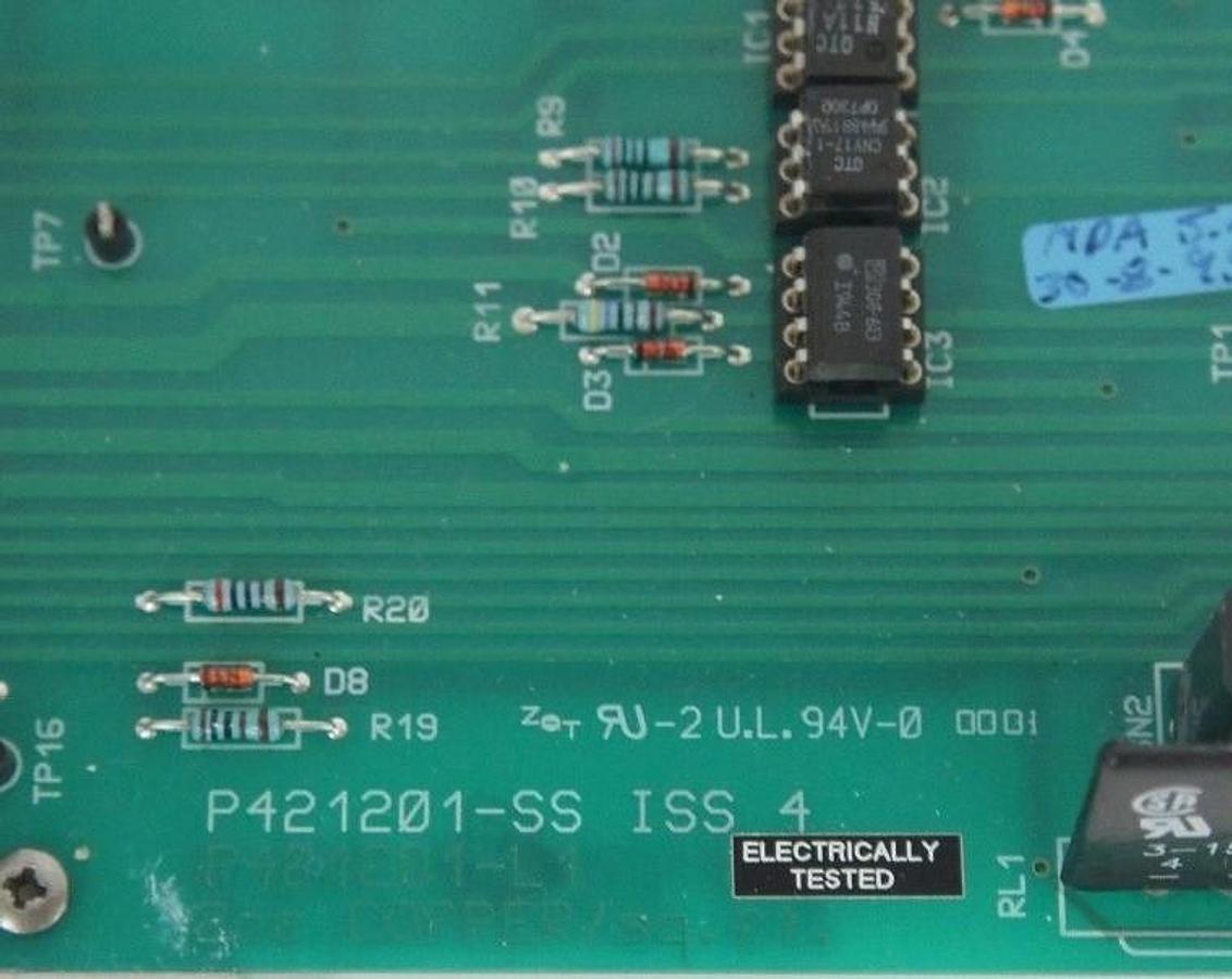 Used FINNIGAN P421201-SS SPECTROMETER CIRCUIT BOARD ASSY NO. P421201A, P421201-L1