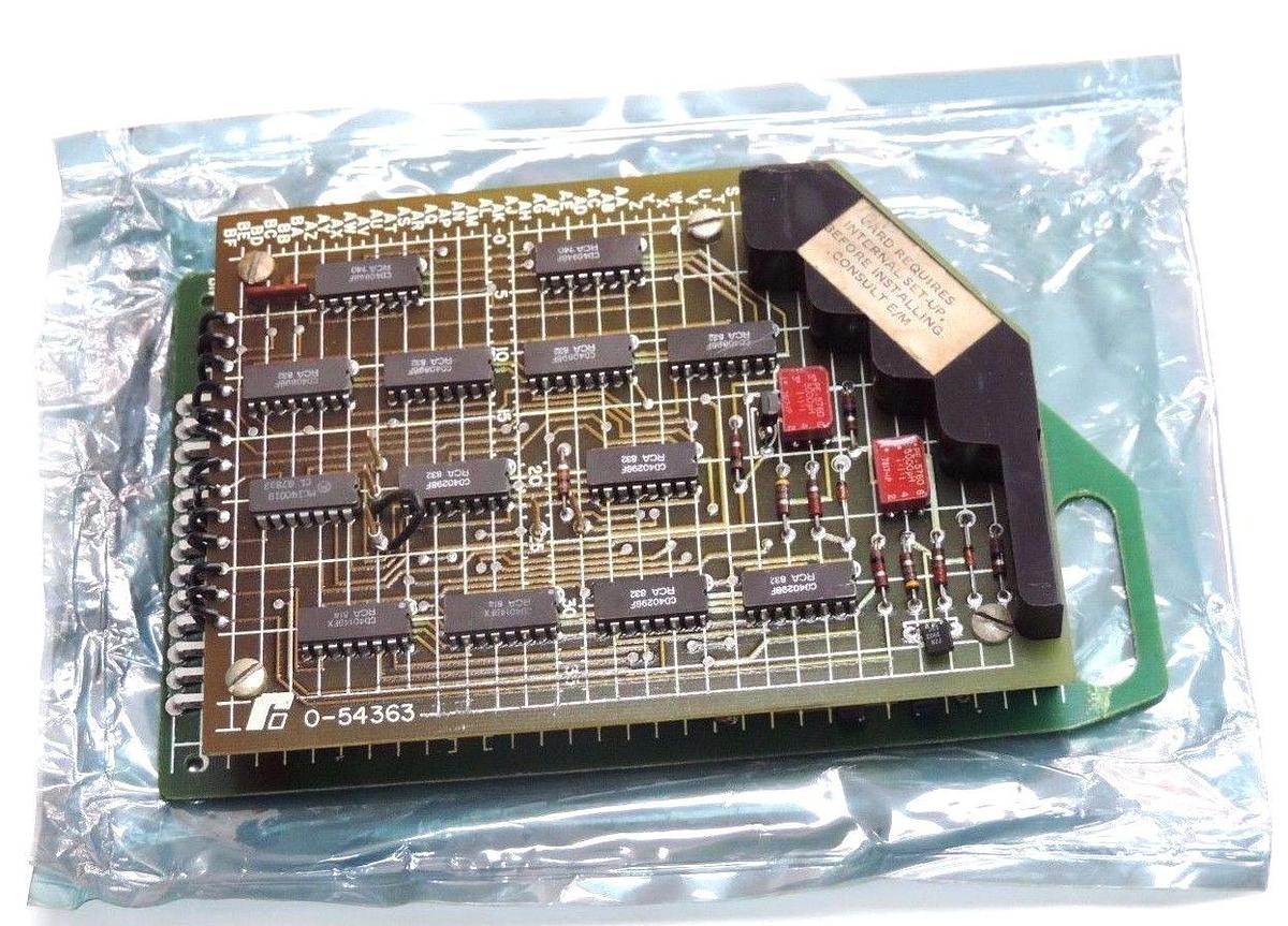 Used RELIANCE ELECTRIC 0-54363 CONTROL INPUT BOARD 054363