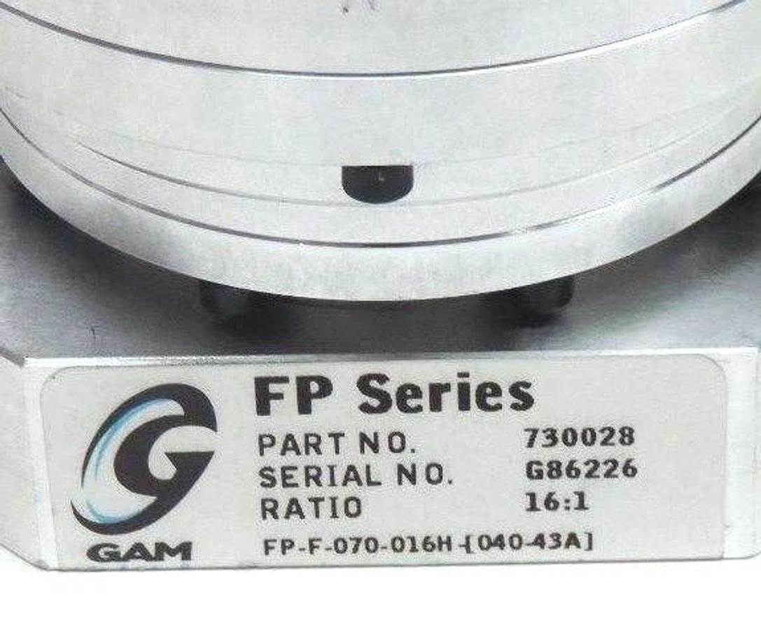 NEW GAM GEAR 730028 GEARHEAD 16:1 RATIO