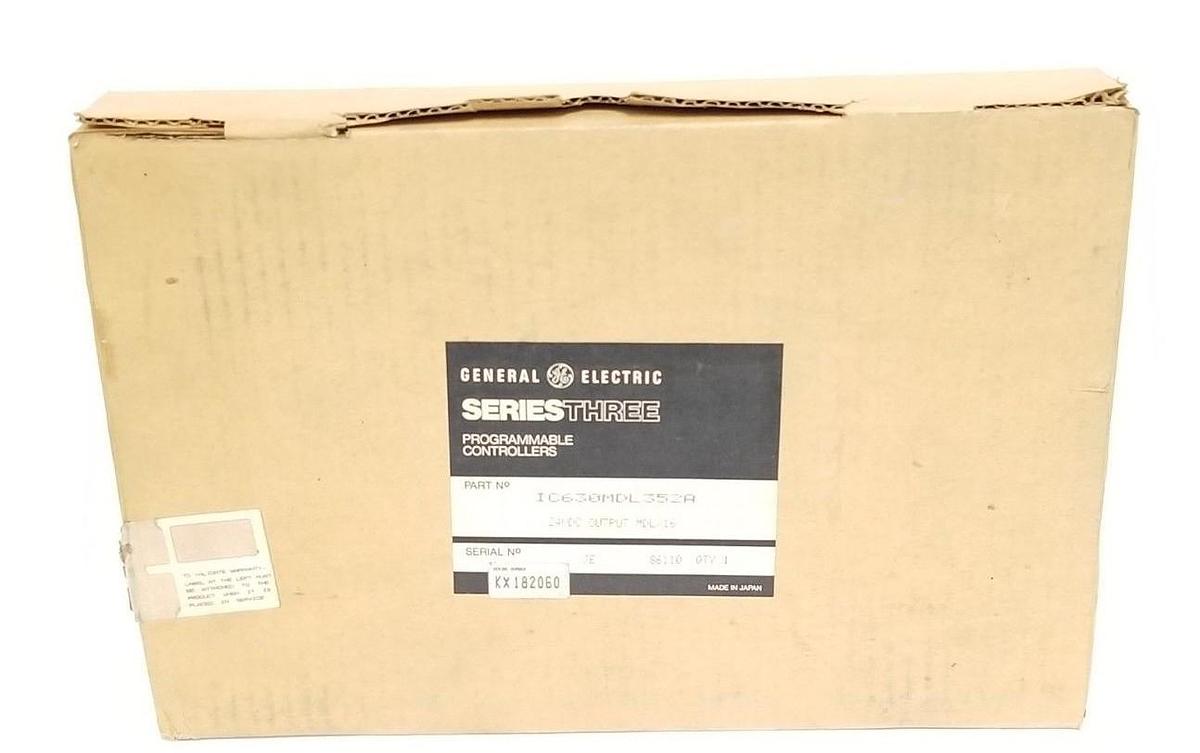 NIB GENERAL ELECTRIC IC630MDL352A OUTPUT MODULE 24VDC IC630MDL352