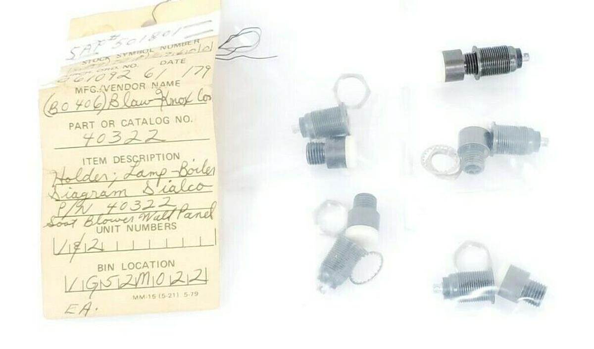 Used LOT OF 5 NEW BLAW-KNOX DIALCO 40322 LAMP HOLDER ASSEMBILES B0406 (INCOMPLETE)