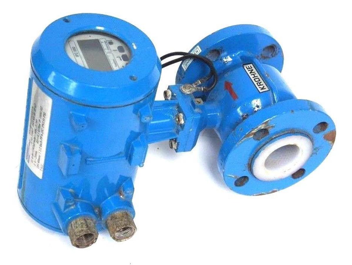 Used KROHNE IFC 090 FLOW METER MAGNETIC IFC090 KROHNE ALTOMETER IFM4090/D/HART/6