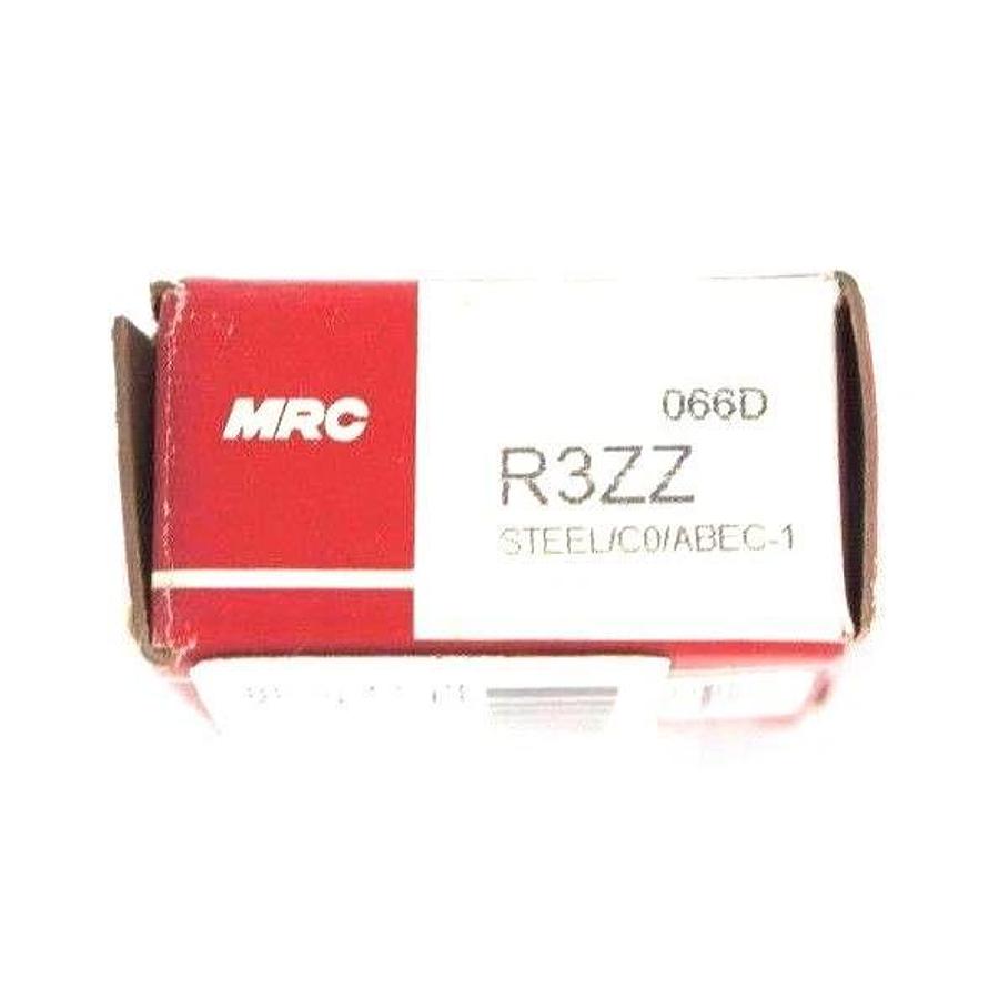 Used LOT OF 2 NEW MRC R3ZZ STEEL/C0/ABEC-1 BEARINGS 3/16 X 1/2 X 5/32INCH