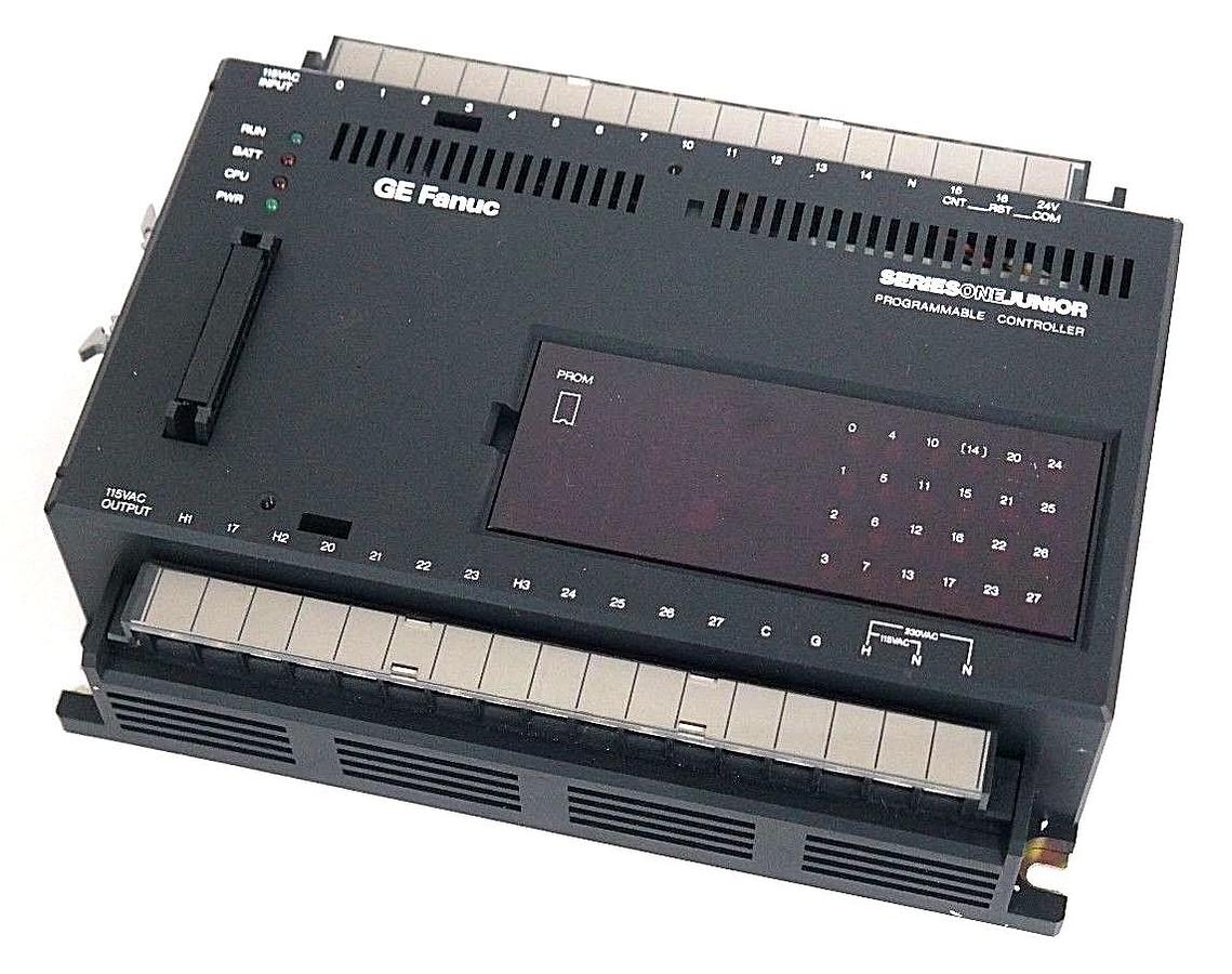 Used NIB GE FANUC IC609SJR100C SERIES ONE JUNIOR PROGRAMMABLE CONTROLLER