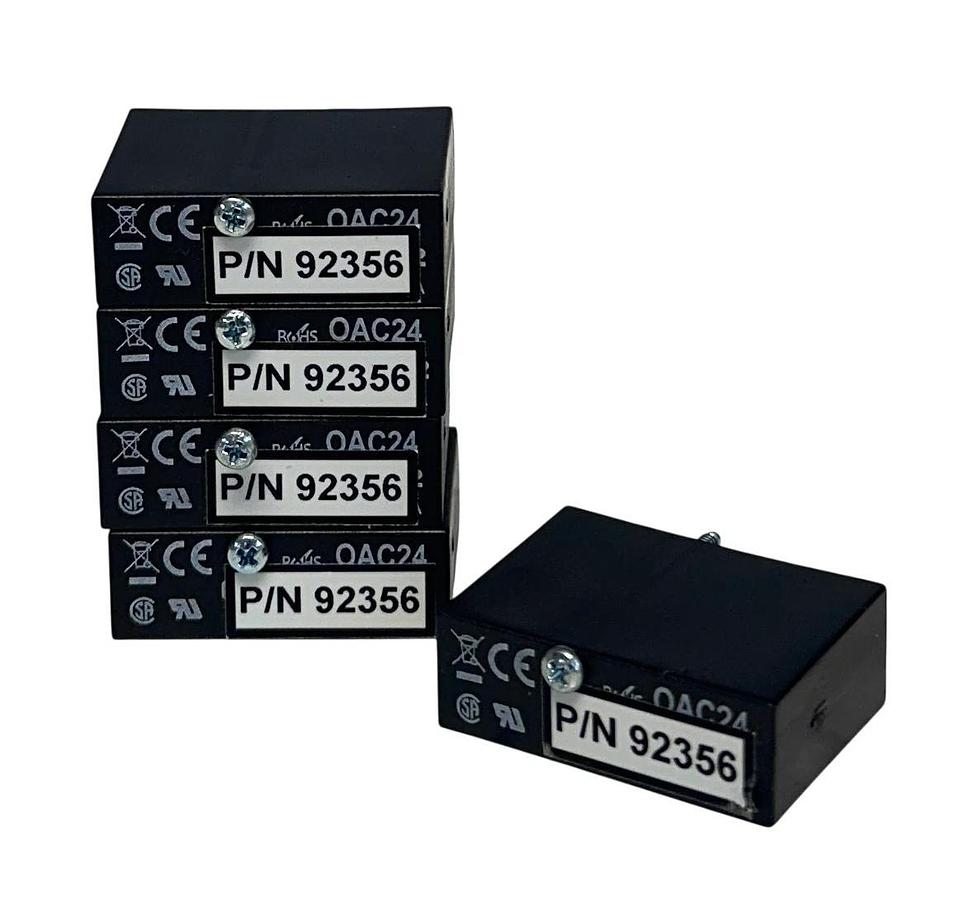 5 OPTO 22 FILTEC OAC24 / 92356 AC RELAY OUTPUT MODULES 120VAC 1.5A NSNP