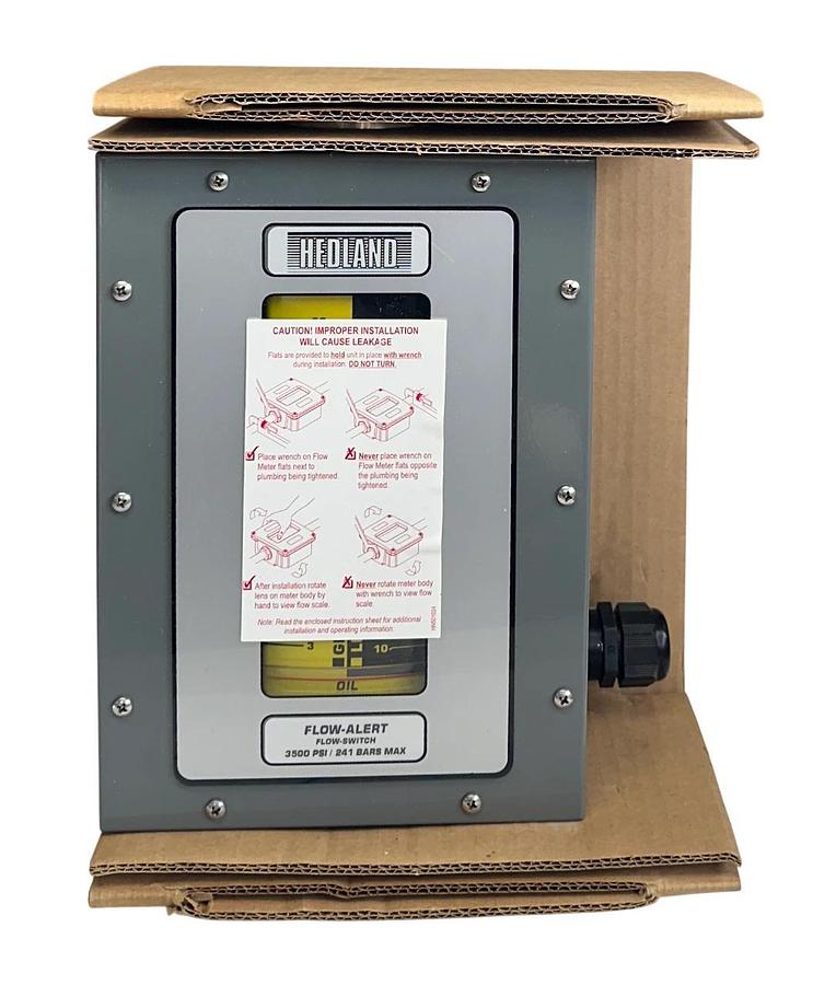 HEDLAND VALCO H800A-030-F1 / VAL0164328 FLOW-ALERT FLOW METER/SWITCH 241BAR NSMP