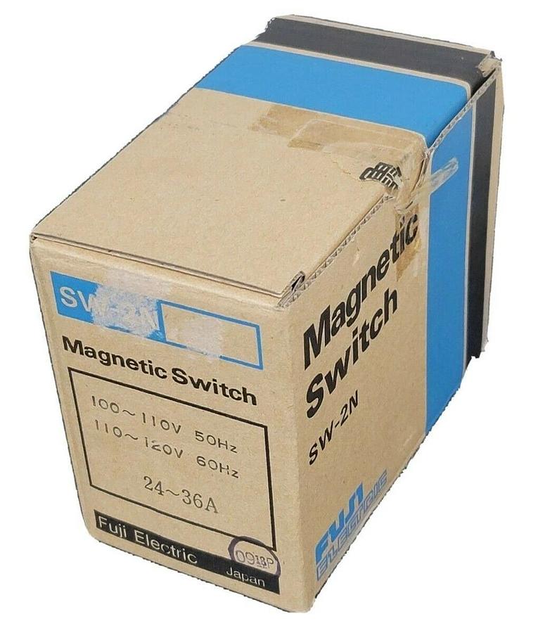 Used NIB FUJI ELECTRIC SW-2N MAGNETIC SWITCH SW-2N-35 W/ TR-2N OVERLOAD RELAY