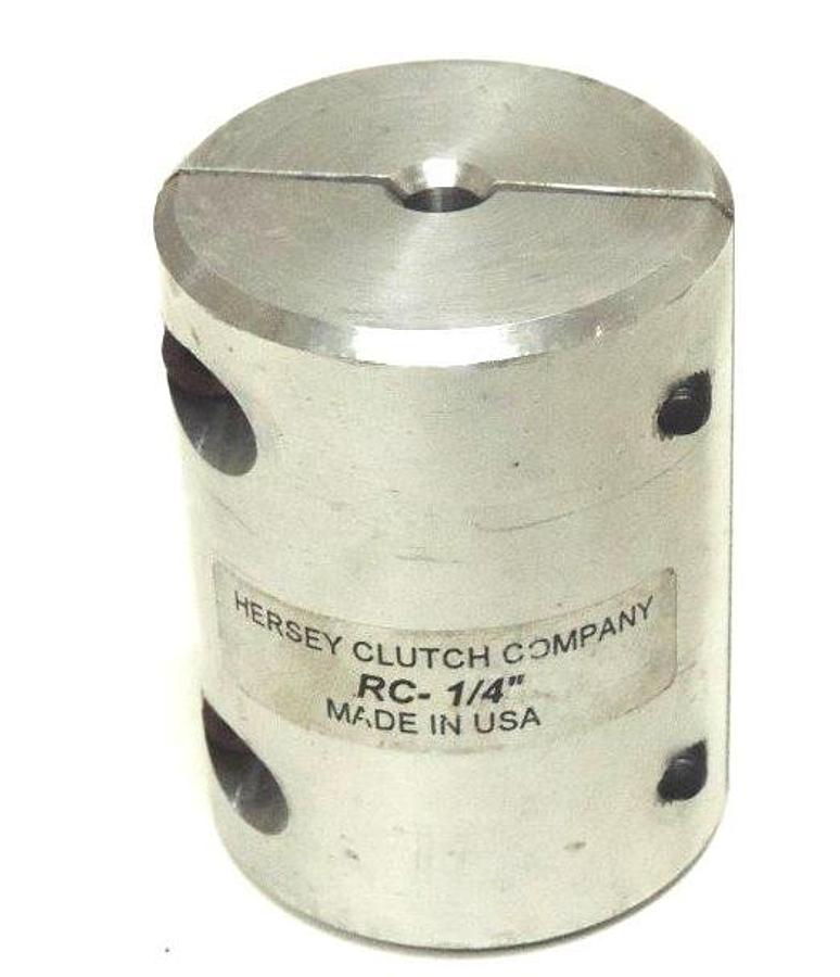 Used HERSEY CLUTCH COMPANY RC-1/4'' COUPLING RC-1/4