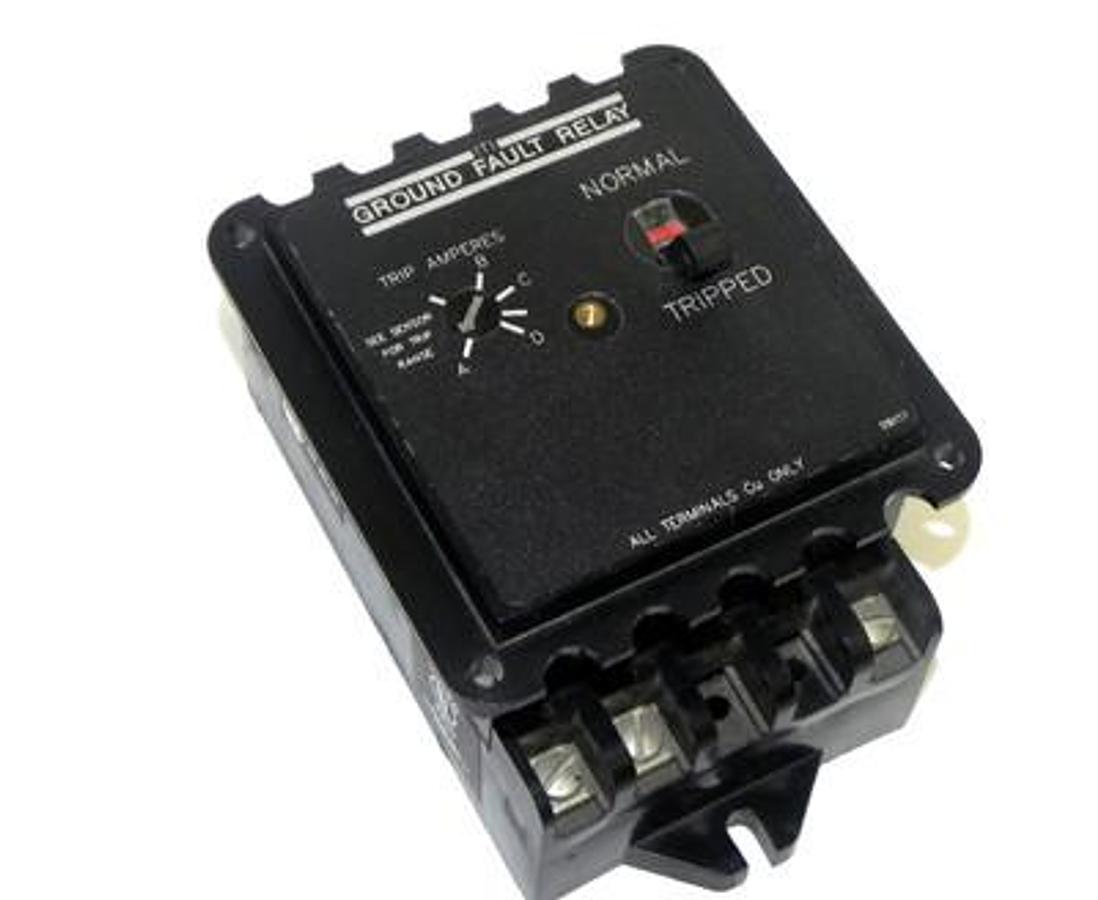 Used GENERAL ELECTRIC GFM-353 GROUND FAULT RELAY GFM353