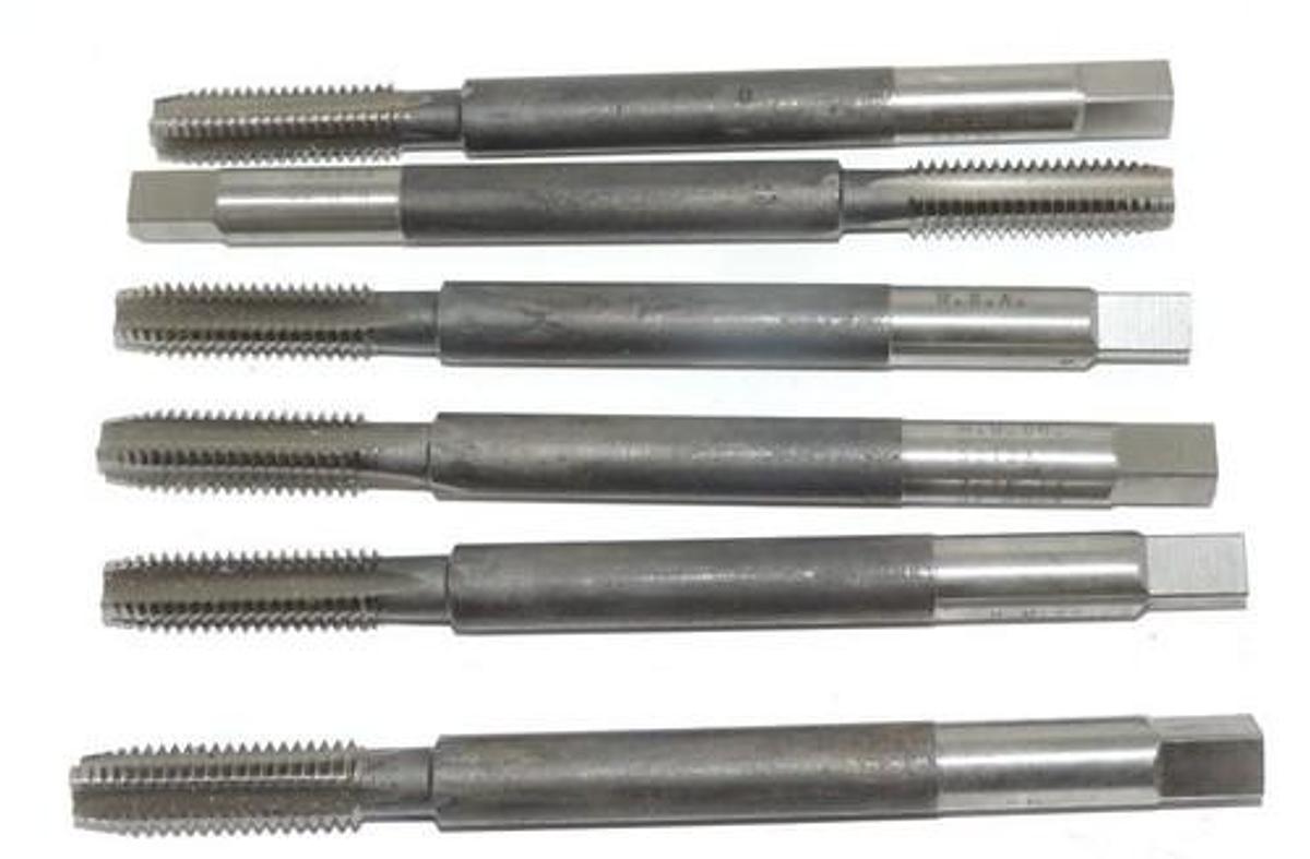 Used LOT OF 6 NEW HANSON WHITNEY H.W. CO. 52123 TAPS 7/16-14 HS GH-3
