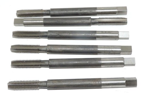 Used LOT OF 6 NEW HANSON WHITNEY H.W. CO. 52123 TAPS 7/16-14 HS GH-3