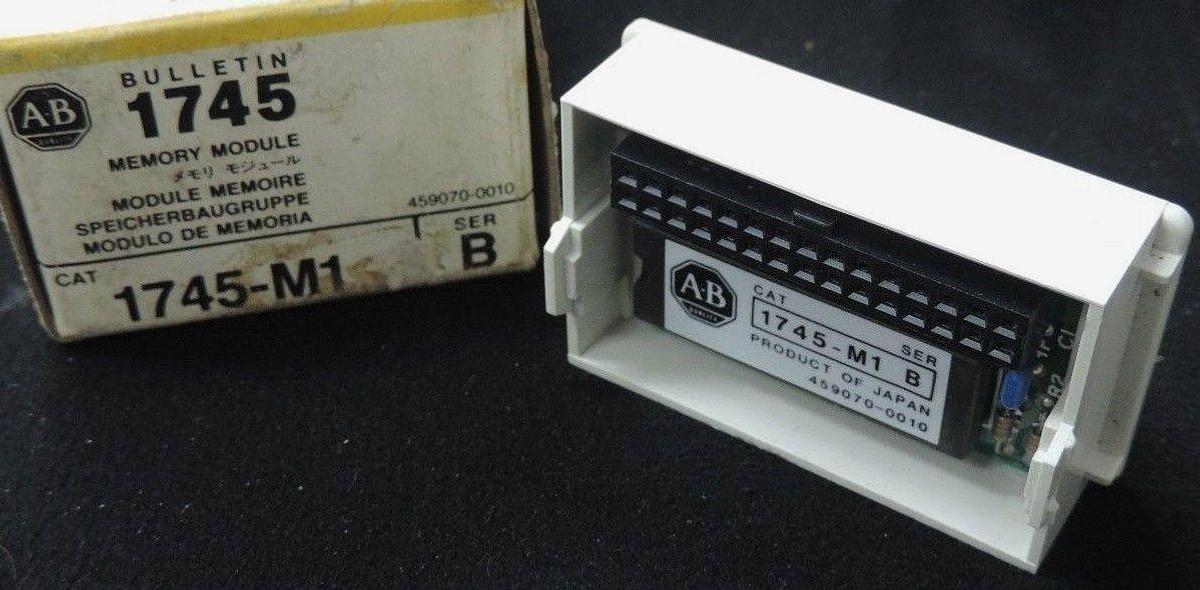 Used ALLEN BRADLEY 1745-M1 MEMORY MODULE SER. B, 1745M1