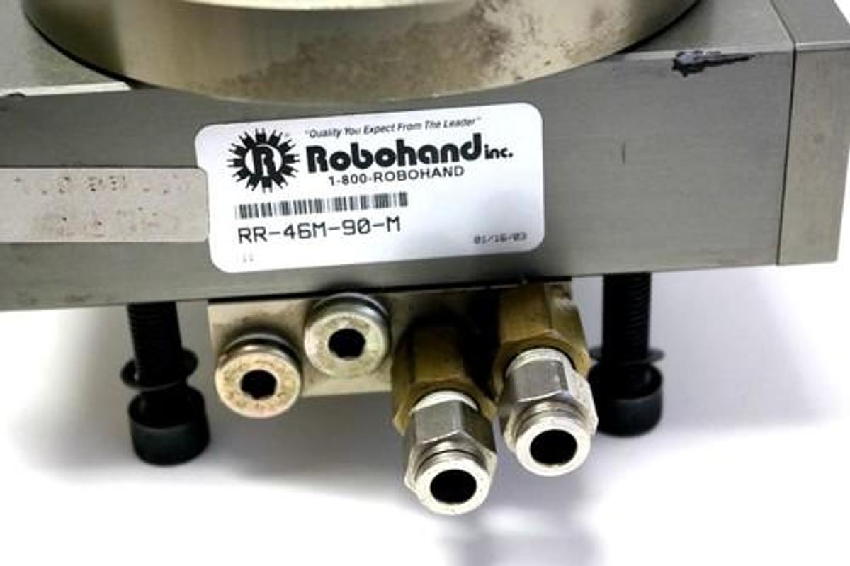 Used NEW ROBOHAND RR-46M-90-M ROTARY ACTUATOR RR-46M-90-M LNC
