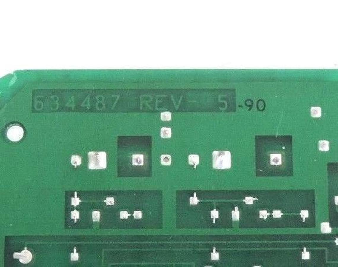 Used ALLEN BRADLEY 634487 MEMORY INTERFACE MODULE REV. 5