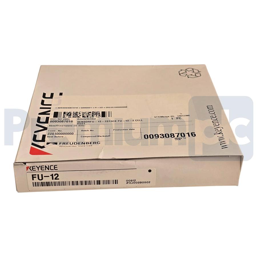 Used Keyence FU-12 | FU12 Fiber Unit Thrubeam Type Optic Sensor 10x3 mm NSMP