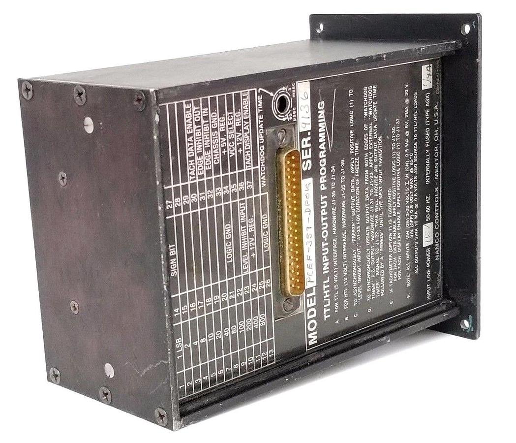 Used C & A PRODUCTS PCEF-359-DP0K DISPLAY PCEF-359-DPOK, 115V 50/60HZ