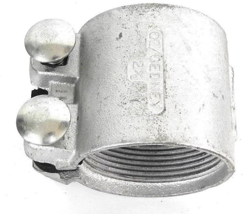 LOT OF 3 NEW OZ GEDNEY 2-1/2" SPLIT RIGID COUPLINGS SSP 250