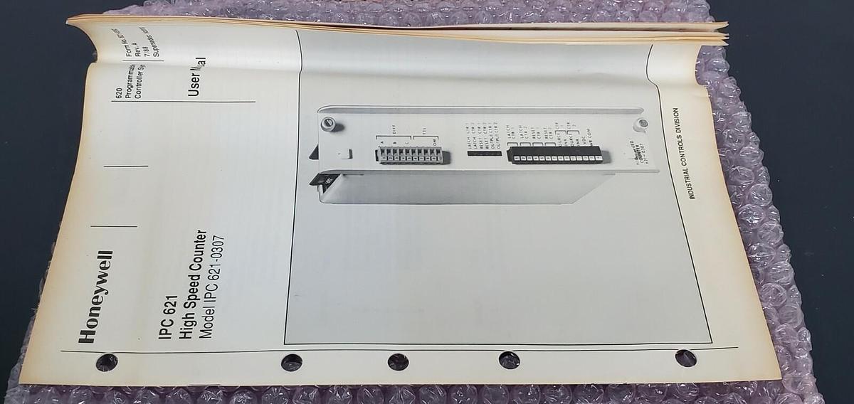 Used NIB HONEYWELL 621-0307R HIGH SPEED COUNTER MODULE 621-0307