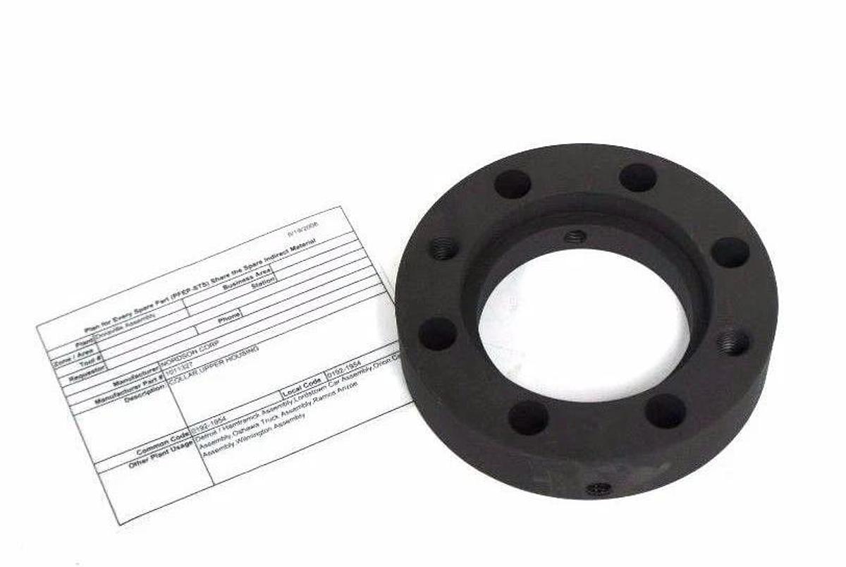 NEW NORDSON 1011327 COLLAR TYPE UPPER HOUSING