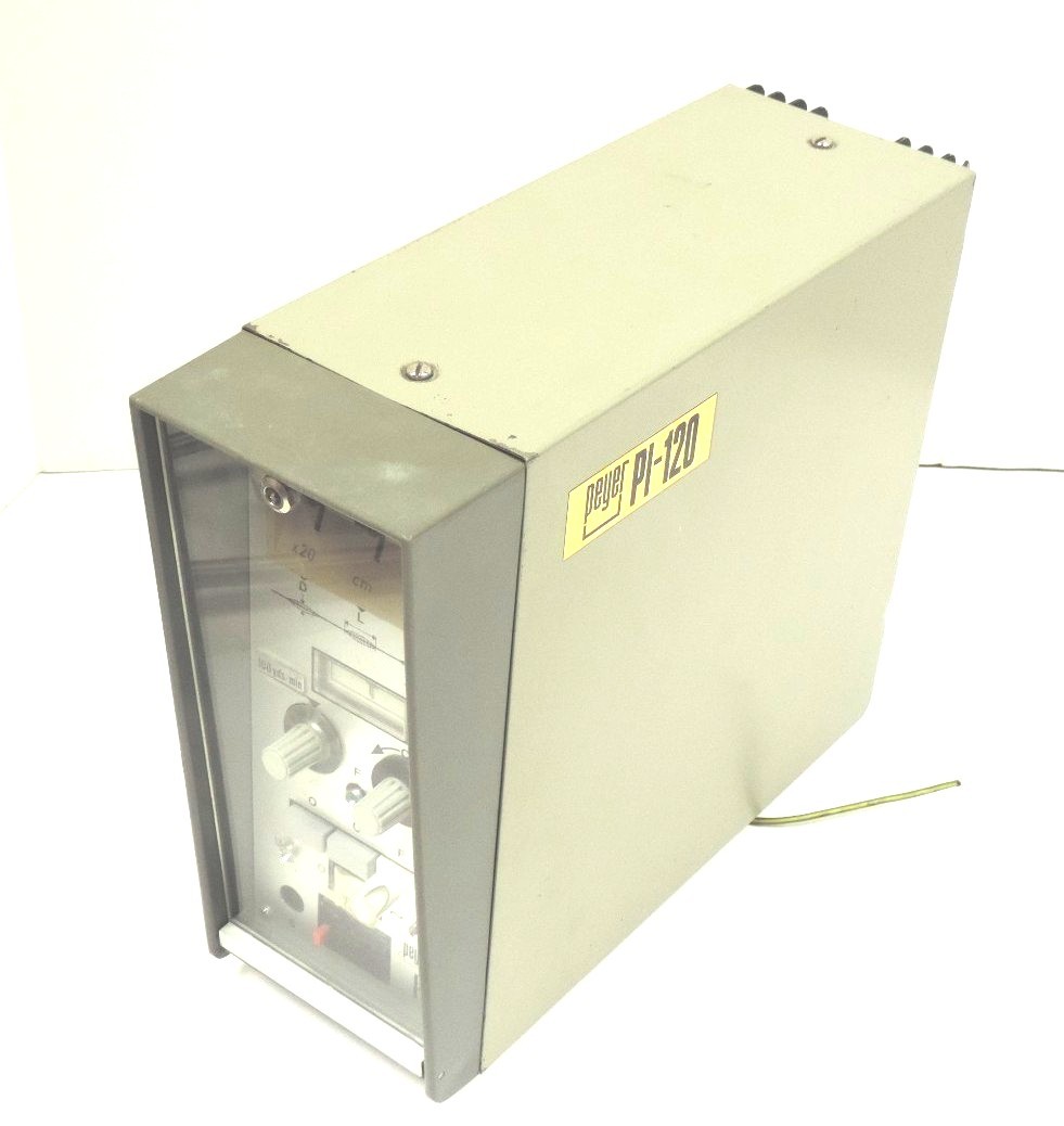 Used PEYER SG PI-120 CONTROL UNIT 100-240V, 50-60HZ, 80VA PI-I2 PI-12 PI120