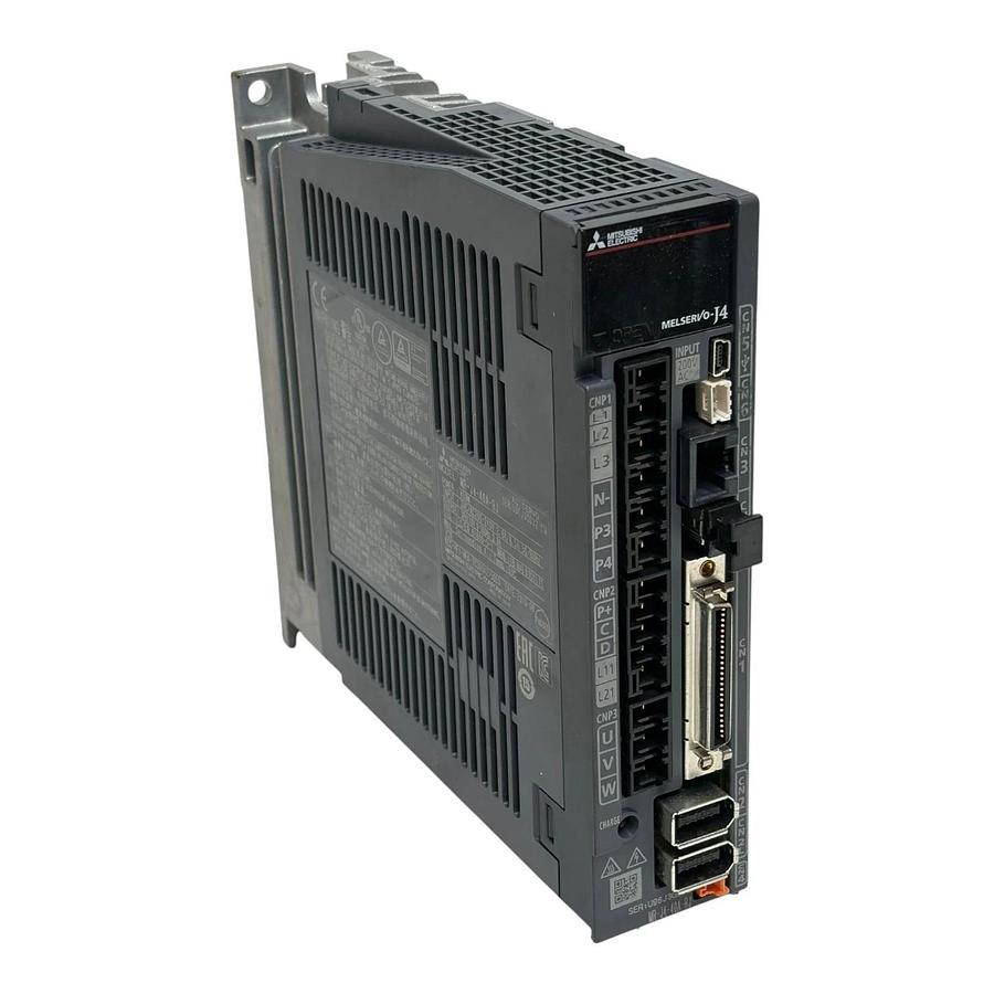 Used Mitsubishi MR-J4-40A-RJ AC Servo Drive 400W MELSERVO-J4