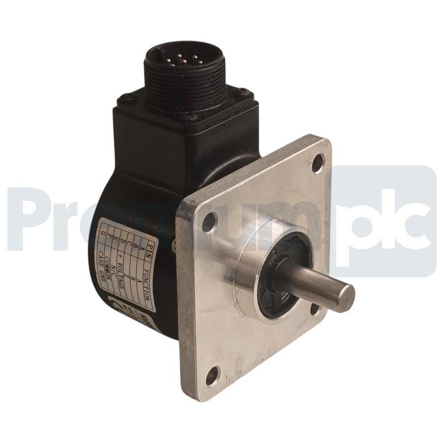 Dynapar HC62536000101 Incremental Encoder 3/8" Shaft 5-26VDC Side Mount Conn NEW