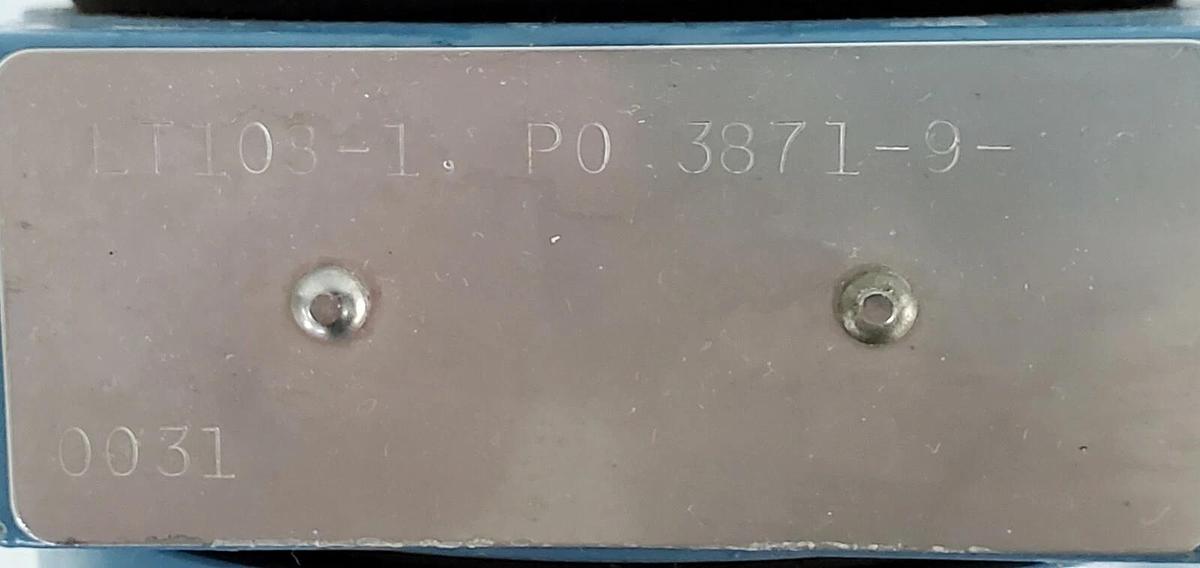 Used ROSEMOUNT 1151LLT4E23A0 PRESSURE TRANSMITTER ASSEMBLY A-105-GSDY